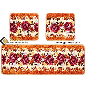 Thảm trải ghế lót nỉ trải ghế 1M65 Gồm 1 tấm dài 1m65 và 2 ngắn 50*55 TB