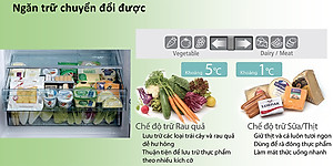 Tủ lạnh Hitachi Inverter 540 lít R-FW690PGV7 GBK