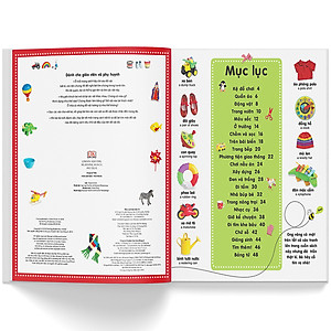 Sách Từ Điển Bằng Hình Cho Trẻ Mầm Non - Trốn Tìm Những Từ Đầu Tiên (Tái Bản)