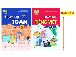 Sách - Combo Luyện tập Toán + Tiếng việt lớp 4 tập 2 ( kết nối )