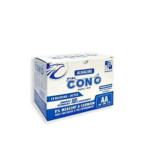 Combo 4 vỉ Pin Con Ó Alkaline LR6 - Size AA - Vỉ 2 viên