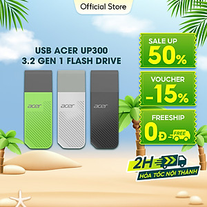 USB 3.2 Gen 1 Acer UP300 dung lượng USB 8GB - 1TB - Hàng chính hãng 