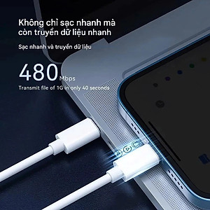 Cáp sạc nhanh đa năng - Hỗ trợ sạc nhanh lên đến 60W - Hàng Nhập Khẩu