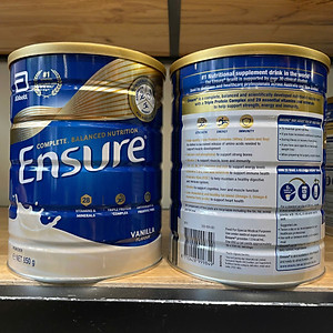Sữa Bột Ensure Úc Vị Vani (850g)