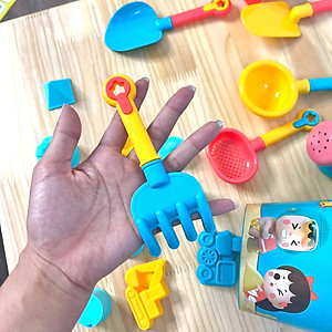 Bộ Đồ Chơi Xúc Cát Đi Biển Cho Các Bé Bằng Nhựa Đồ Chơi Đi Biển