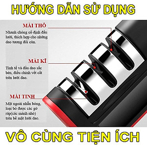 Dụng Cụ Mài Dao Kéo 3 Rãnh Cầm Tay Mài Dao Nhanh Bén Siêu Tiện Lợi