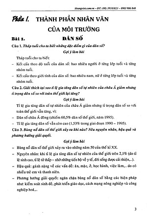 Sách Bồi Dưỡng Học Sinh Giỏi Địa Lí Lớp 7 (Tái Bản)