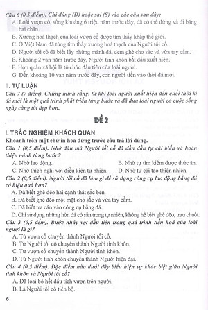 Bộ Đề Kiểm Tra Trắc Nghiệm Và Tự Luận Lịch Sử 10 (Tái Bản)