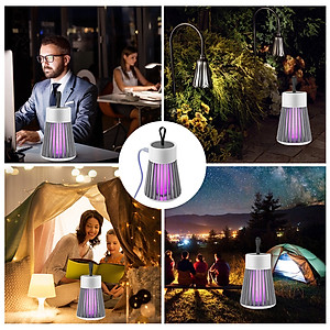 Đèn Bắt Muỗi, Máy Diệt Côn Trùng KUNBE, Công Nghệ Điện Quang Thế Hệ Mới, Thiết Kế Hiện Đại, Tích Hợp Pin Sạc, An Toàn, Hiệu Quả Cao