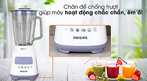 Máy xay sinh tố Philips HR2222/00 (700W) - Hàng Chính Hãng