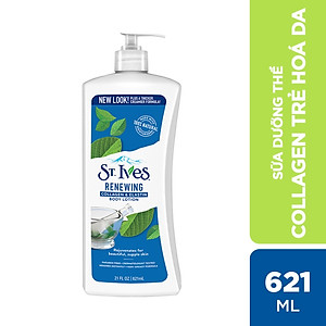 Combo 3 chai Sữa dưỡng thể St.Ives Collagen trẻ hóa da 621ml
