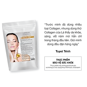 Collagen làm giảm nguy cơ lão háo da Lá House Gluta Q10 (6.5g*30gói)