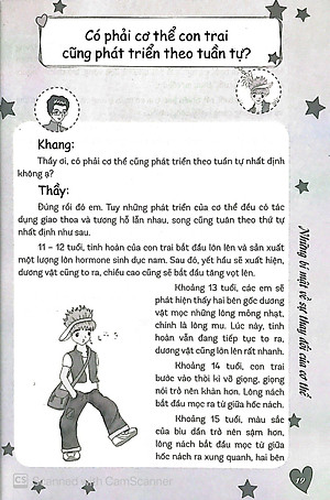 Cẩm Nang Tuổi Dậy Thì Dành Cho Bạn Trai (Tái Bản 2023)