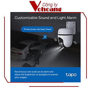 Camera WiFi TP-Link Tapo C510W An Ninh Quay/Quét 360 Độ, Chống Nước - Hàng Chính Hãng