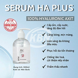 [KHUYẾN MÃI] Serum HA Plus Dưỡng Ẩm Căng Bóng Giảm Nếp Nhăn Hyaluronic Acid AWAKETHECELL 300ml