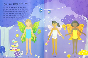 Sách Dán Hình Sáng Tạo Trang Phục Búp Bê - Những Bộ Váy Lộng Lẫy