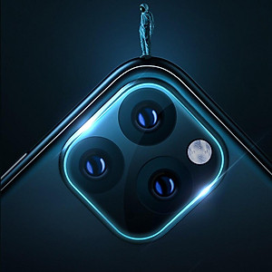 Bộ miếng dán kính cường lực & khung viền bảo vệ Camera cho iPhone 11 Pro / 11 Pro Max hiệu Totu (độ cứng 9H, chống trầy, chống chụi & vân tay, bảo vệ toàn diện) - Hàng nhập khẩu