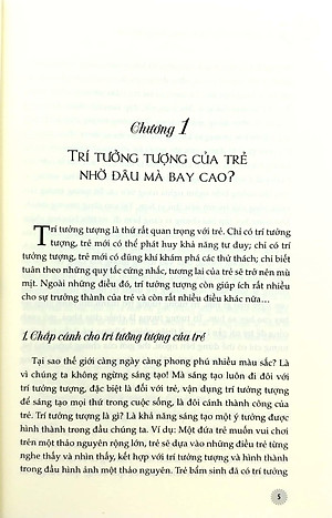 Sách Bí Quyết Nuôi Dưỡng Trí Tưởng Tượng Cho Con