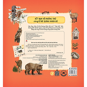 Sách Kết Bạn Với Muông Thú Cùng Cô Bé Quàng Khăn Đỏ (Observing The Animals Of The Forest With Red Riding Hood)