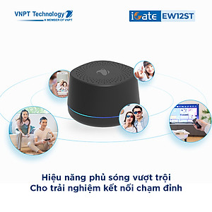 Hệ thống WiFi Mesh VNPT Technology iGate EW12ST (1-pack) chuẩn AC tốc độ cao hàng chính hãng