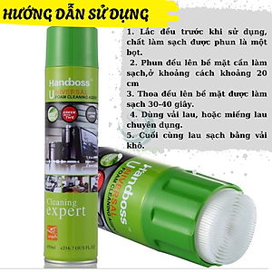 Bình xịt vệ sinh màn hình, bàn phím laptop/ máy tính 650ML, vệ sinh đa năng trên loại bề mặt- Hàng nhập khẩu+ Tặng kèm khăn lau cao cấp- CHỌN MẪU