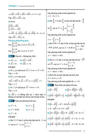 Sách Củng Cố Kiến Thức Luyện Giải Bài Tập Đại Số Toán 9 (Theo Chủ Đề)