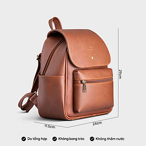 Balo Lata ( Thời trang nữ công sở cỡ lớn - Balo da BAL65 )