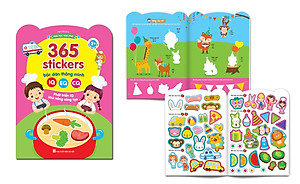 Trọn Bộ 6 Cuốn 2000+ Stickers Bóc Dán Thông Minh (Dành Cho Trẻ Từ 2-6 Tuổi) - Giúp bé phát triển IQ, EQ, CQ