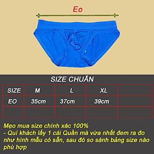 Quần lót tam giác có lưng Nam vải thun lạnh mềm mát - A160