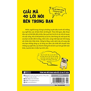 Sách Giải mã 40 lời nói bên trong bạn: Hiểu và chiến thắng những suy nghĩ tiêu cực