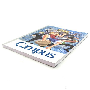 Vở Campus B5 Kẻ Ngang Có Chấm 200 Trang ĐL 70 One Piece - Mẫu 4
