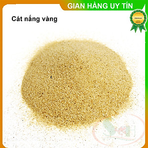 Cát trải nền nắng vàng / muối tiêu / trắng ngà / kim sa set bể thủy sinh cá tép cảnh