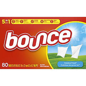 Giấy thơm quần áo Bounce Sheets (80 tờ) - Hàng chính hãng
