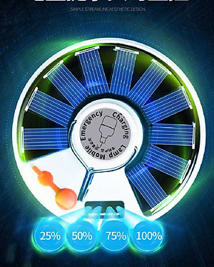 Đèn năng lượng mặt trời di động có điều khiển