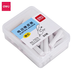 Lõi tẩy thay thế bút tẩy điện 50c/hộp - Phù hợp mới tẩy điện 71107 EH02800 - 1 hộp - 71074