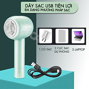 Máy cắt lông xù quần áo không dây Kemei KM-2720 thiết kế 6 lưỡi cắt thông dụng cắt lông xù nhiều loại vải - Chính hãng