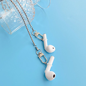 Dây kính dây đeo airpod dây đeo khẩu trang titan không gỉ dây chuyền đeo tai nghe bluetooth chống rơi chống lạc