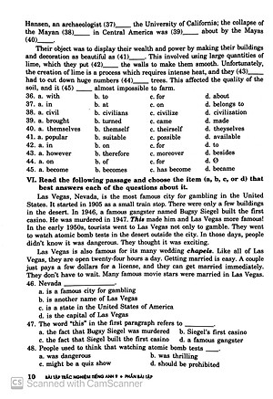 Sách Bài Tập Trắc Nghiệm Tiếng Anh 9 (Có Đáp Án)