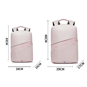 BALO ĐỰNG LAPTOP, MACBOOK  CHỐNG NƯỚC, CHỐNG SỐC, CHỐNG TRỘM CÓ CỔNG USB SẠC ĐIỆN THOẠI
