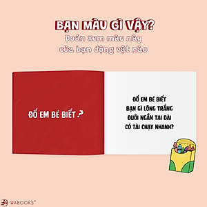 Sách Ehon - Combo 4 cuốn Bạn là ai vậy - Dành cho trẻ từ 0 - 3 tuổi