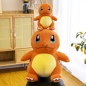Gấu Bông Pokemon Khủng Long Lửa Charmander Hot (23cm--->90cm) Hàng Xịn Cao Cấp, An Toàn Cho Người Sử Dụng