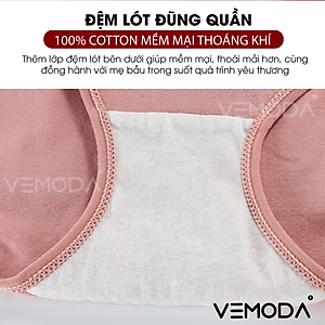 Combo 3 Quần lót bầu cạp chéo nâng bụng cao cấp. Bộ 3 Quần lót cho bà bầu và sau sinh