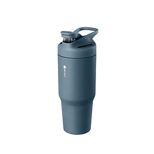 Ly giữ nhiệt inox Elmich EL8309 900ml, Hàng chính hãng, giữ nhiệt tốt, nắp bật, kèm ống hút -JoyMall