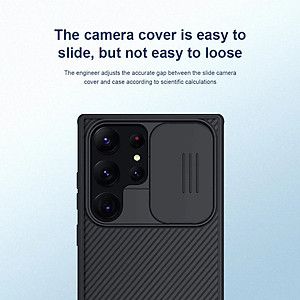 Ốp lưng dành cho Galaxy S23 Ultra Nillkin Camshield- Hàng chính hãng