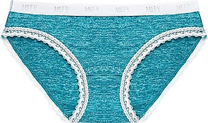 Bộ 7 Quần Lót Thun Lụa Viền Ren Miley Lingerie (Giao Màu Ngẫu Nhiên)