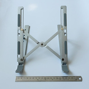 Giá đỡ Laptop N3 - Kệ laptop nhôm gấp gọn, điều chỉnh độ cao kiêm đế tản nhiệt cho Laptop