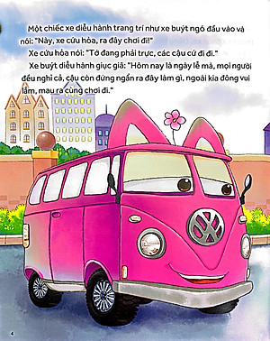 Sách Những Chiếc Xe Hiệp Sĩ: Xe Cứu Hỏa Vất Vả (Tái Bản 2019)