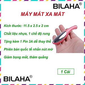 Máy mát xa mắt xóa nếp nhăn chống lão hóa, massage mặt nâng cơ xóa bọng mắt, thâm quầng (Hàng Chính Hãng)