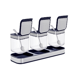 Bộ 3 lọ đựng gia vị Elmich EL1280 - Hàng chính hãng