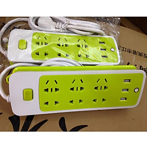 Ổ Cắm Điện Đa Năng Chống Giật Có Lỗ Cắm 3 Chấu - Tiết Kiệm Điện - PaKaSa